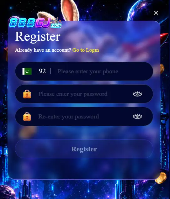 888GJ game registration
