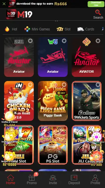 M 19 game apk