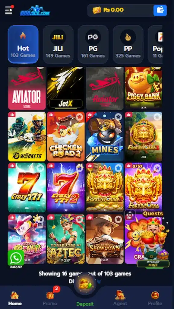 888 ACE Game Pakistan