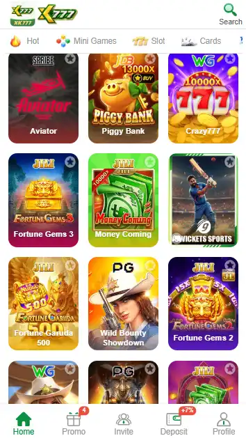 XK 777 games