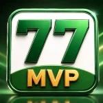 77MVP game 3D logo and HD gaming design in Pakistan